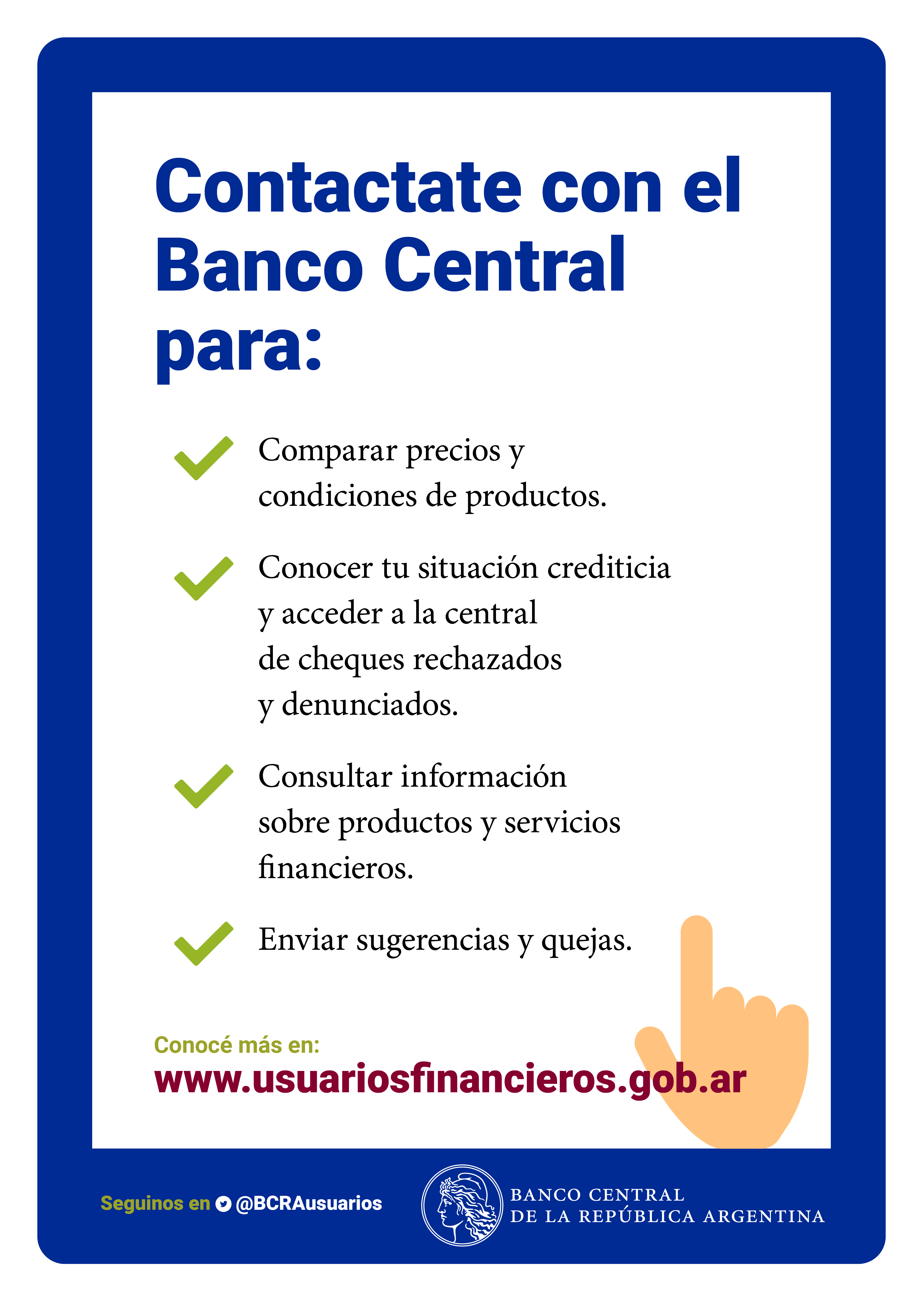 Afinche de contacto